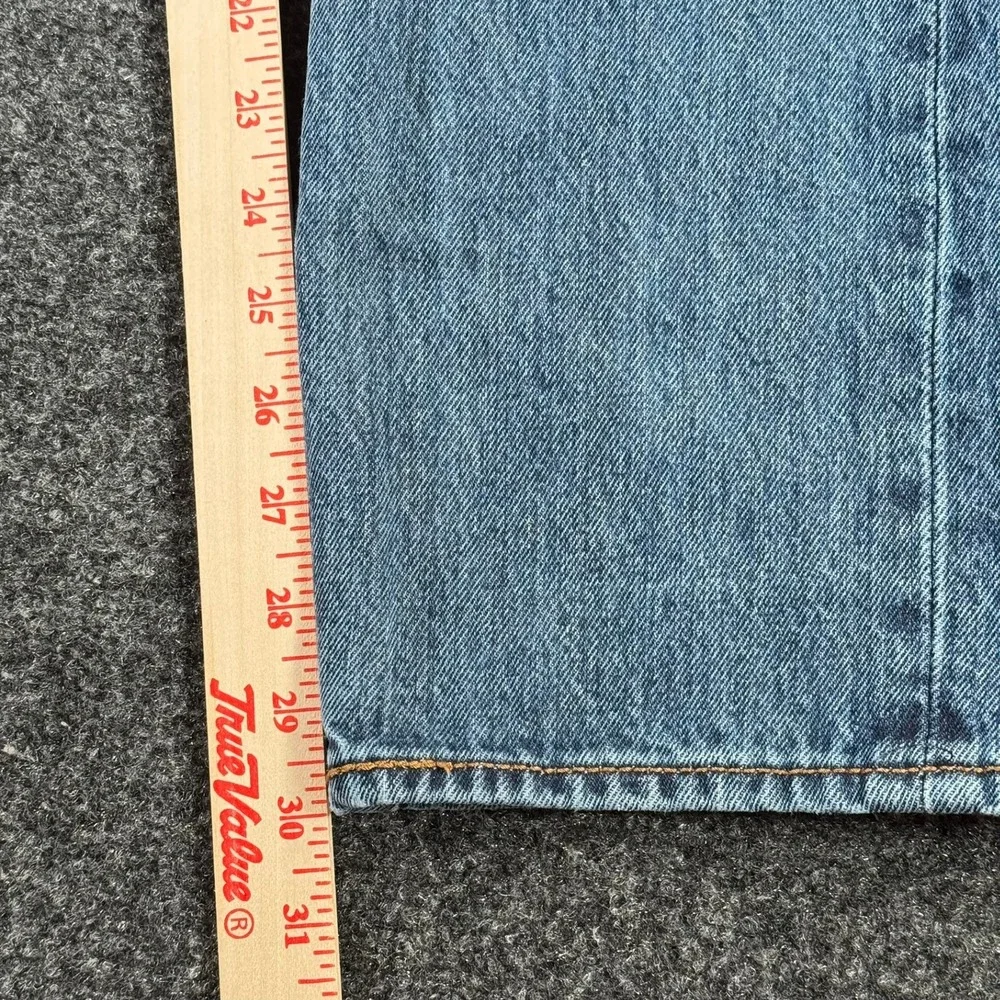 Levis 501 Mens Original Fit Straight Leg Button Fly Blue Jeans W29 L32